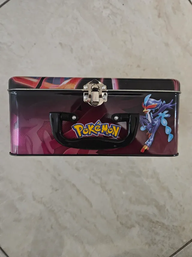 Scatola Metallo Pokemon Scarlatto Violetto