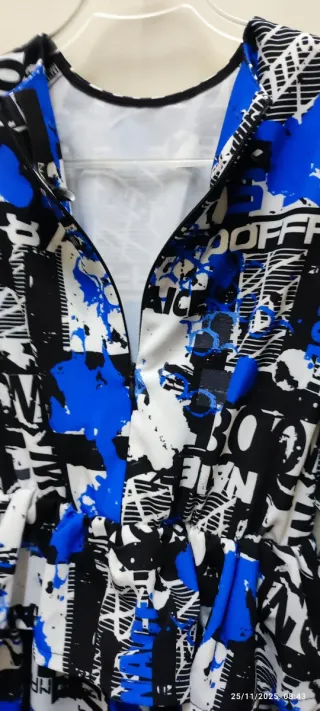 Vestito ragazza maniche lunghe colorato