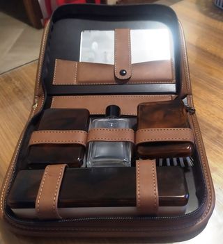 Borsa portaoggetti da viaggio nera