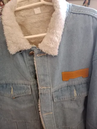 Cazadora vaquera forrada Amazon Talla XXL
