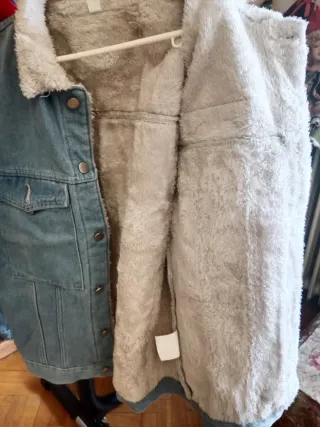 Cazadora vaquera forrada Amazon Talla XXL