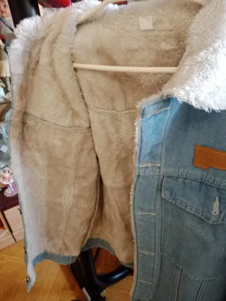 Cazadora vaquera forrada Amazon Talla XXL