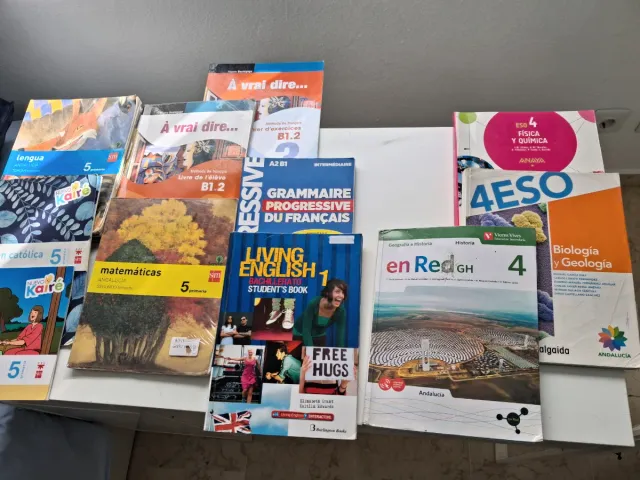 Libros Bachillerato y secundaria