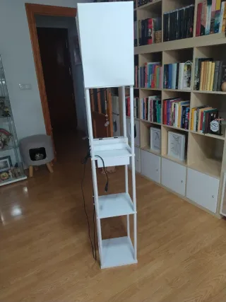 Lámpara de pie BBHome Blanca.