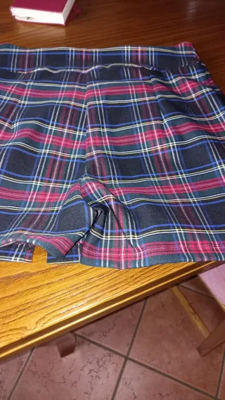 Gonna pantalone scozzese