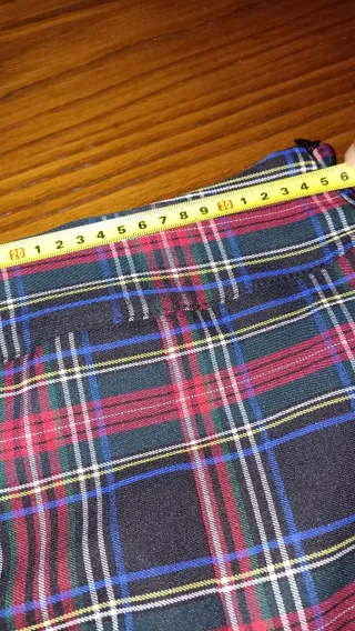 Gonna pantalone scozzese