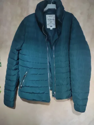 Cazadora acolchada verde mujer.tokyo Laundry