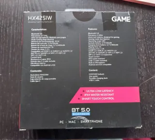 Auriculares Gaming GAME HX425IW Bluetooth 5.0