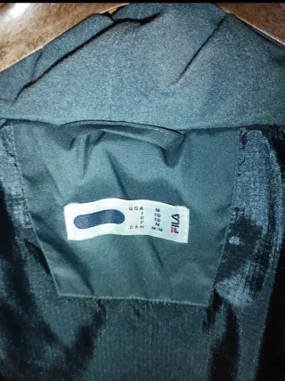 Piumino Fila uomo invernale grigio