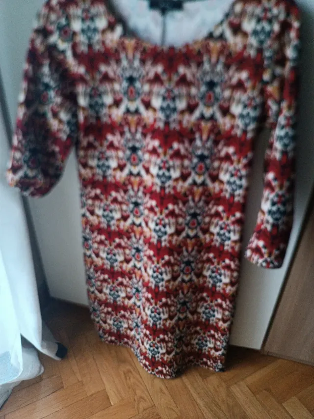 Vestido elástico mujer estampado