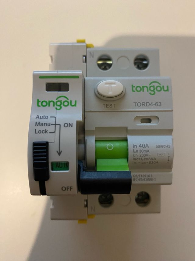 Interruptor Diferencial Tongou TORD4-63