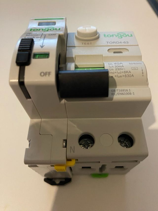 Interruptor Diferencial Tongou TORD4-63