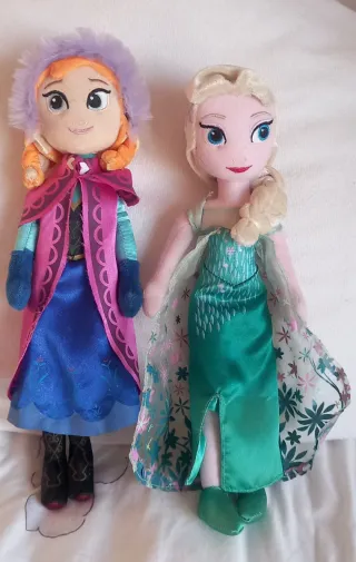 Muñecas Frozen Elsa y Ana 30cm