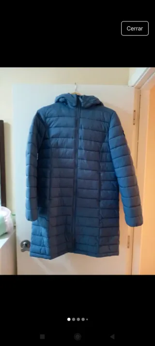 Plumas Pepe Jeans azul mujer