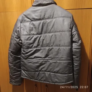 Giubbotto uomo invernale grigio