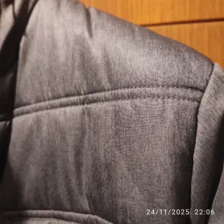 Giubbotto uomo invernale grigio