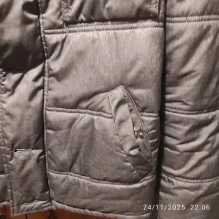 Giubbotto uomo invernale grigio