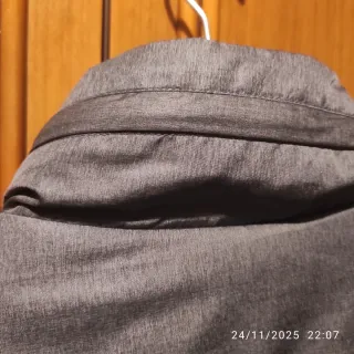 Giubbotto uomo invernale grigio