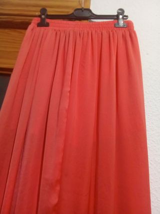Falda larga fiesta