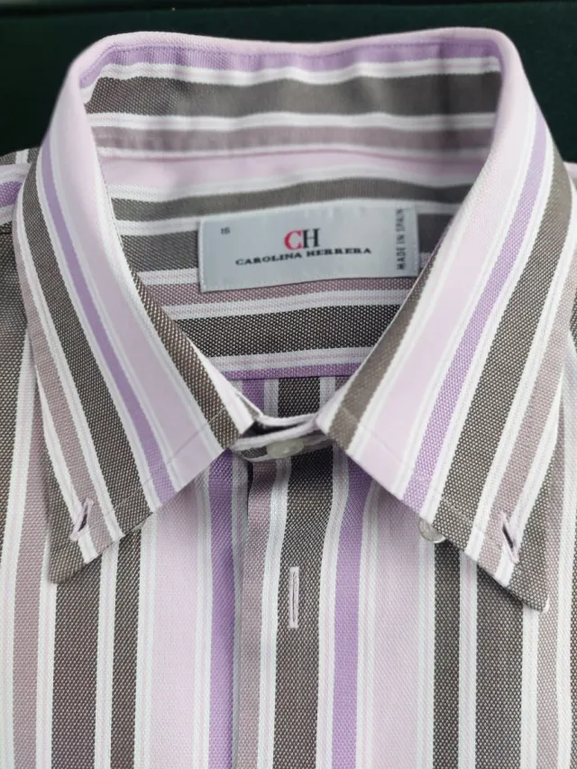 Camisa Carolina Herrera de Rayas