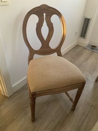 Pack 6 Sillas Madera