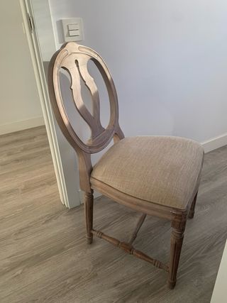 Pack 6 Sillas Madera