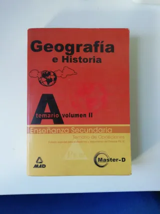 Volumen II OPOSICIONES Geografía e Historia