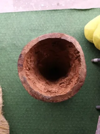 Djembe africano de madera