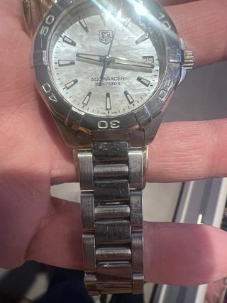 Reloj TAG Heuer Aquaracer Oro y Plata