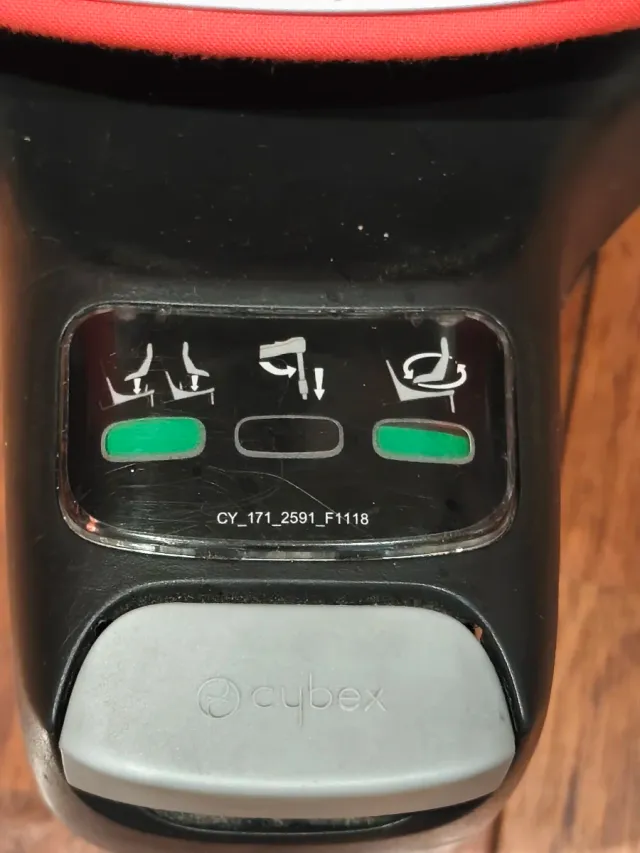 Silla de coche Cybex Sirona Roja