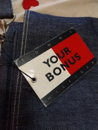 Borsa a tracolla Tommy Hilfiger in denim