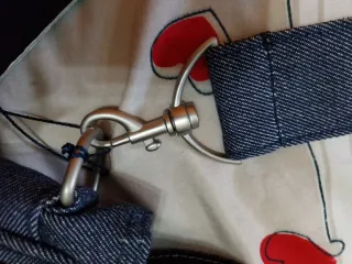 Borsa a tracolla Tommy Hilfiger in denim