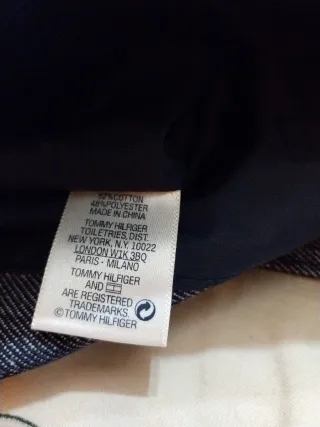 Borsa a tracolla Tommy Hilfiger in denim