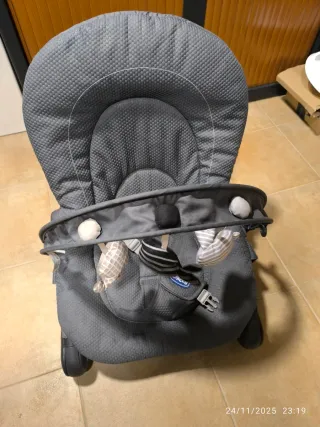 Hamaca Chicco Hoopla Gris Oscuro