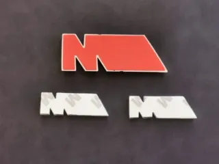 Bmw M Power Emblema Maletero mas 2 Logos Laterales