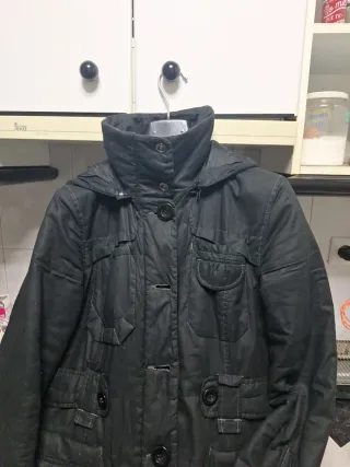 Chaqueta larga acolchada mujer talla M/L