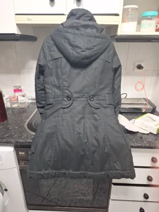 Chaqueta larga acolchada mujer talla M/L