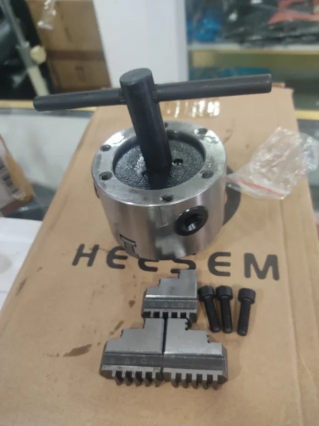 Mandril Torno 3 Mordazas 80mm