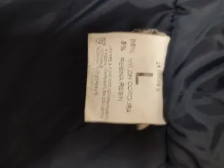 Chaqueta Invierno Cape Horn Hombre Beige/Azul