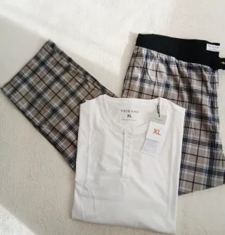 Pijama caballero Primark XL cuadros