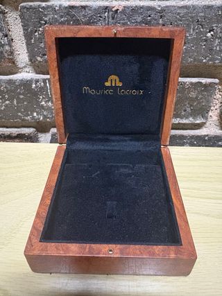 Caja Maurice Lacroix Madera Terciopelo