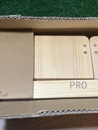 Set di 3 scaffali in legno NATURE SUPPLIES