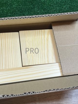 Set di 3 scaffali in legno NATURE SUPPLIES