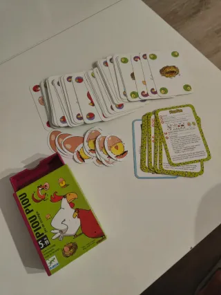 Juego de cartas Piou Piou Djeco