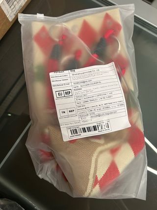 Borsa lavorata a maglia Natale Pan di Zenzero