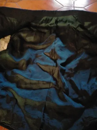 Giacca vintage nera con fregi