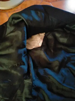 Giacca vintage nera con fregi