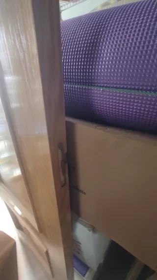 Puerta de madera interior