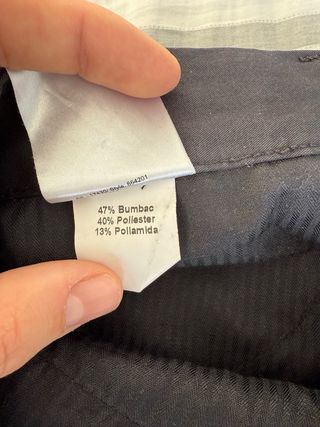 Pantalón Stones Negro Talla 56/XL