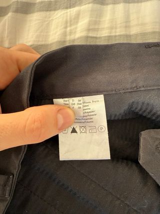 Pantalón Stones Negro Talla 56/XL